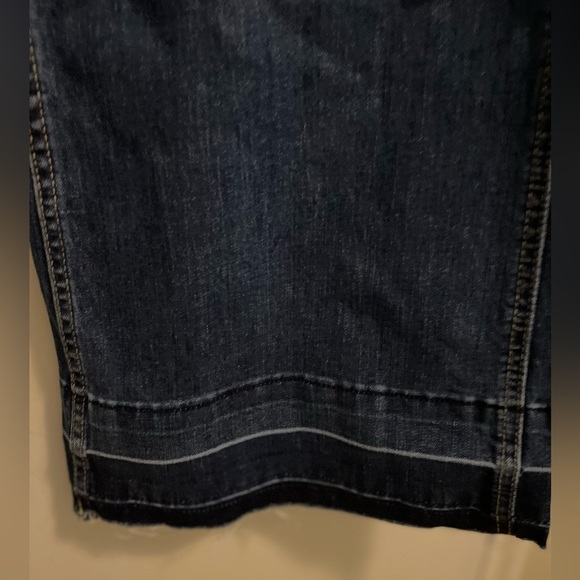 Flamingals NWT Wide Leg Patch Pocket Jean Size Medium - Picture 3 of 16